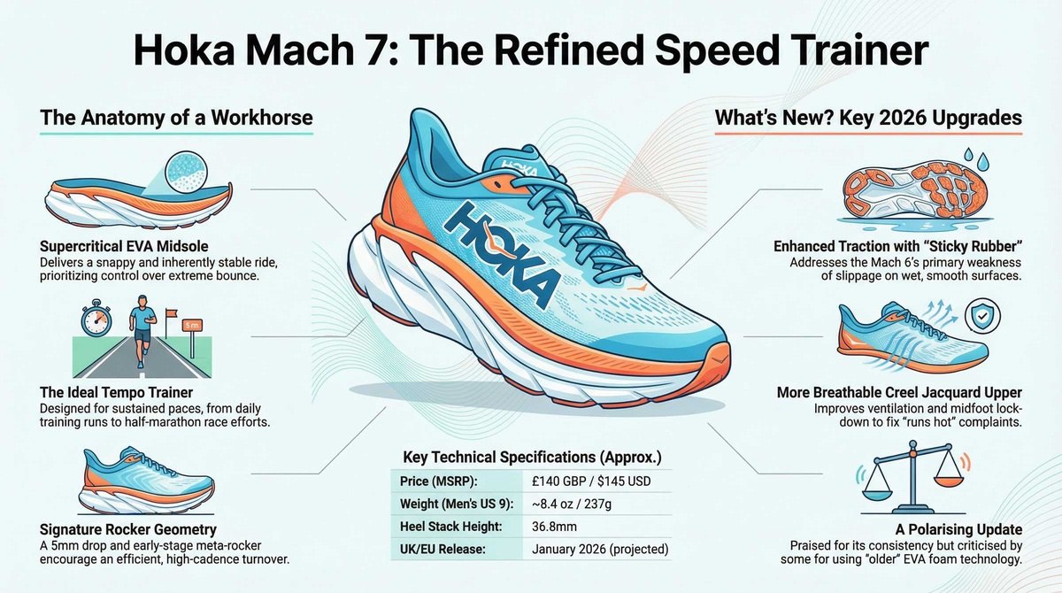 Hoka Mach 7 Features