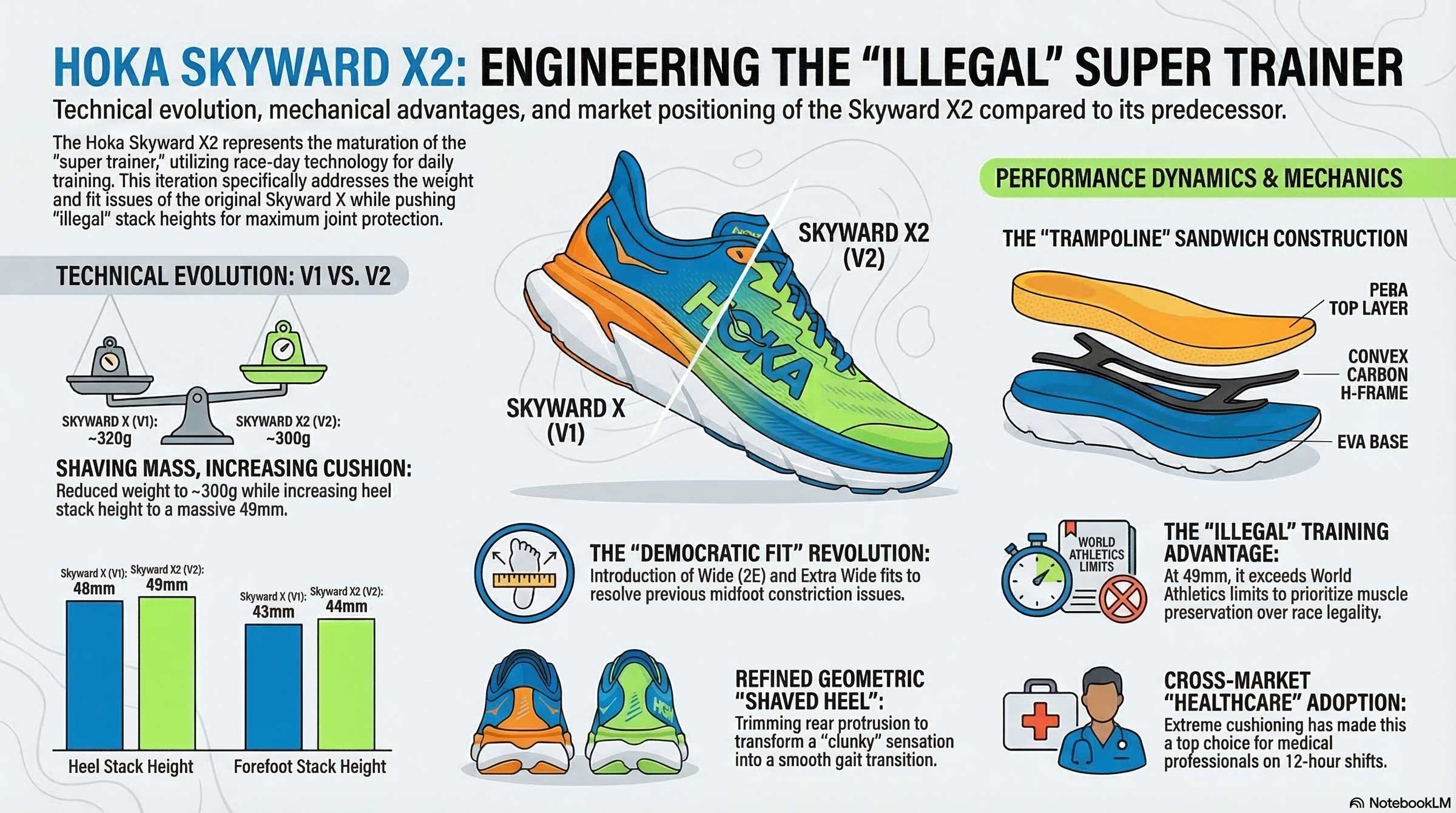 Hoka Skyward X2 Tech Spec