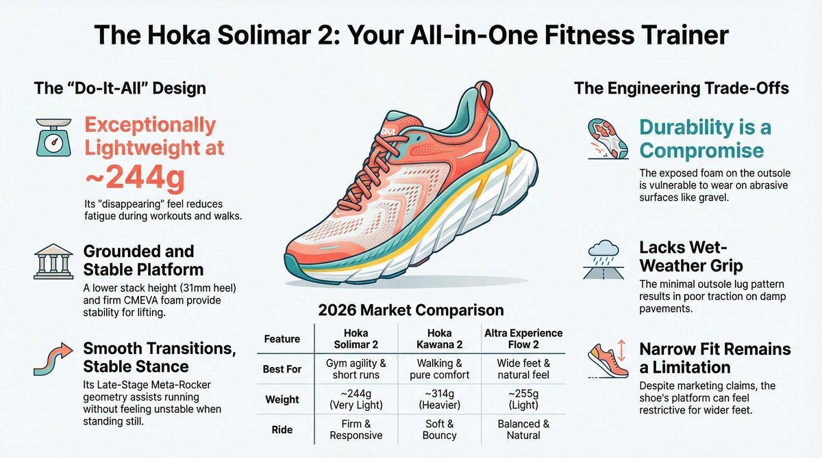 Hoka Solimar 2 The Ultimate Fitness Shoes
