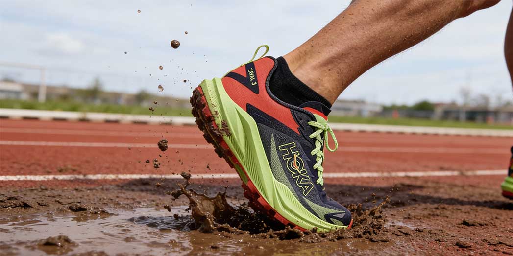 The ultimate in off road shoe design generation 3 Hoka Zinal