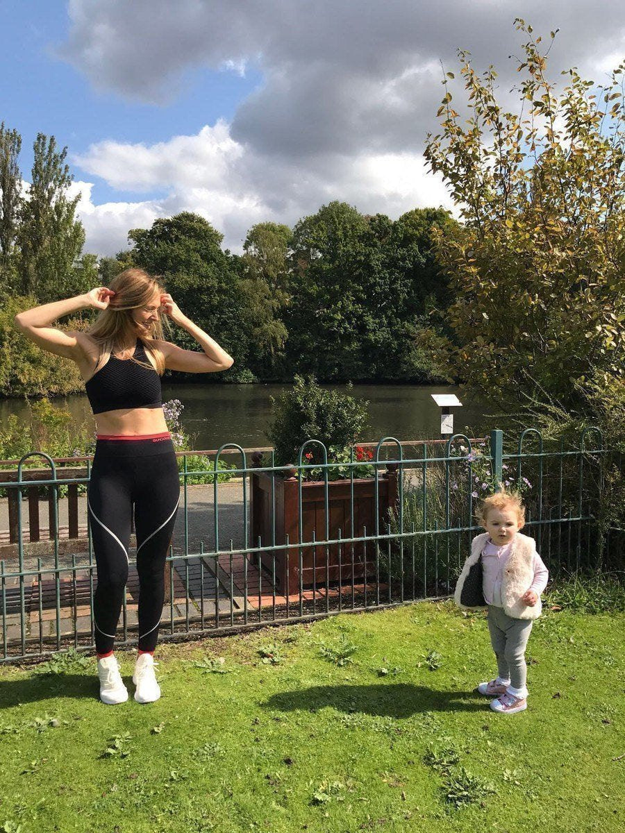 Personal Trainer PT wearing Sundried Activewear Sports Bra and Leggings
