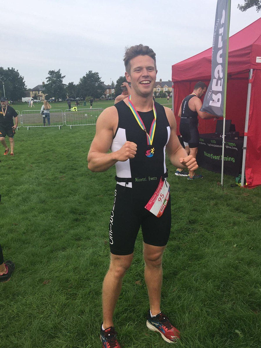 Triathlon Finisher Medal Sundried Triathlon Suit