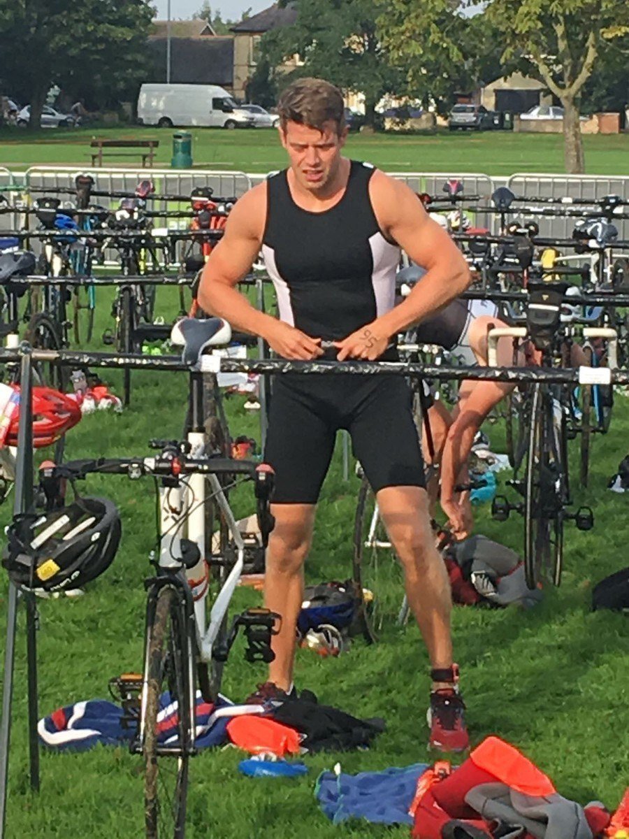 Michael Jennings St Neots Triathlon Series Race
