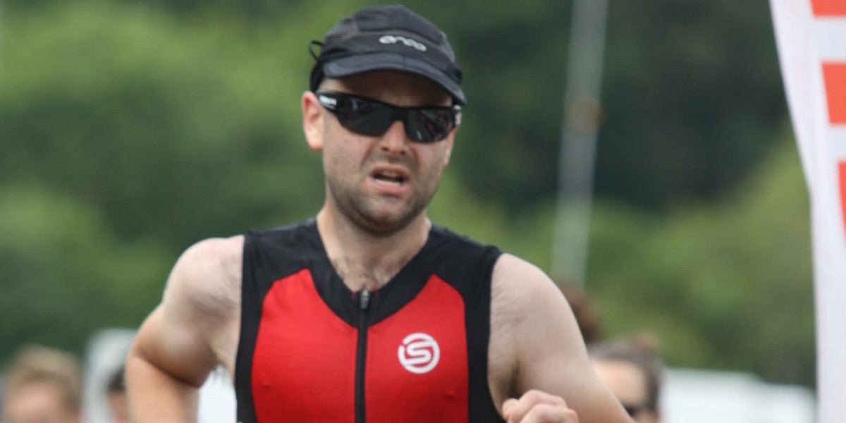 James Bale Triathlete Running