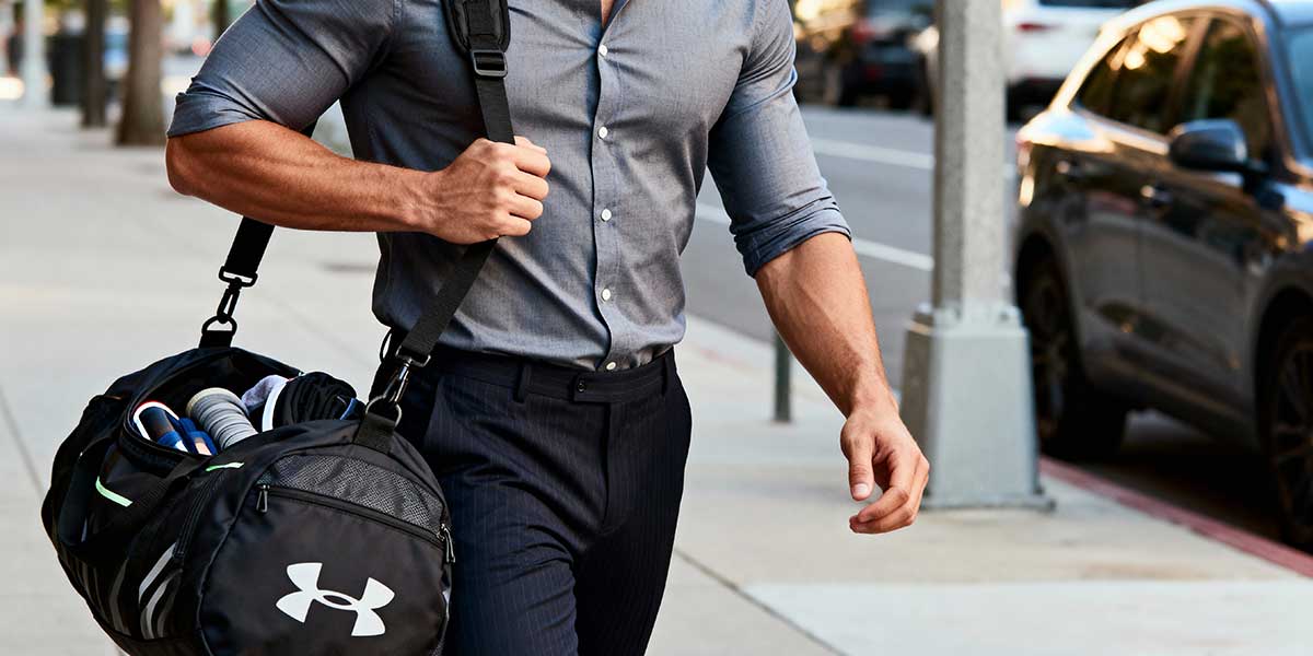 Keep your gym gear with you even at work