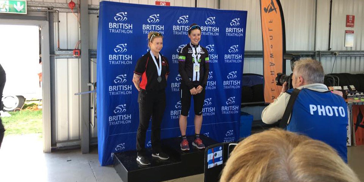 Laura Smith Gold Medal Winner Duathlon