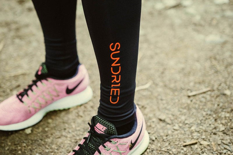 Sundried logo tights