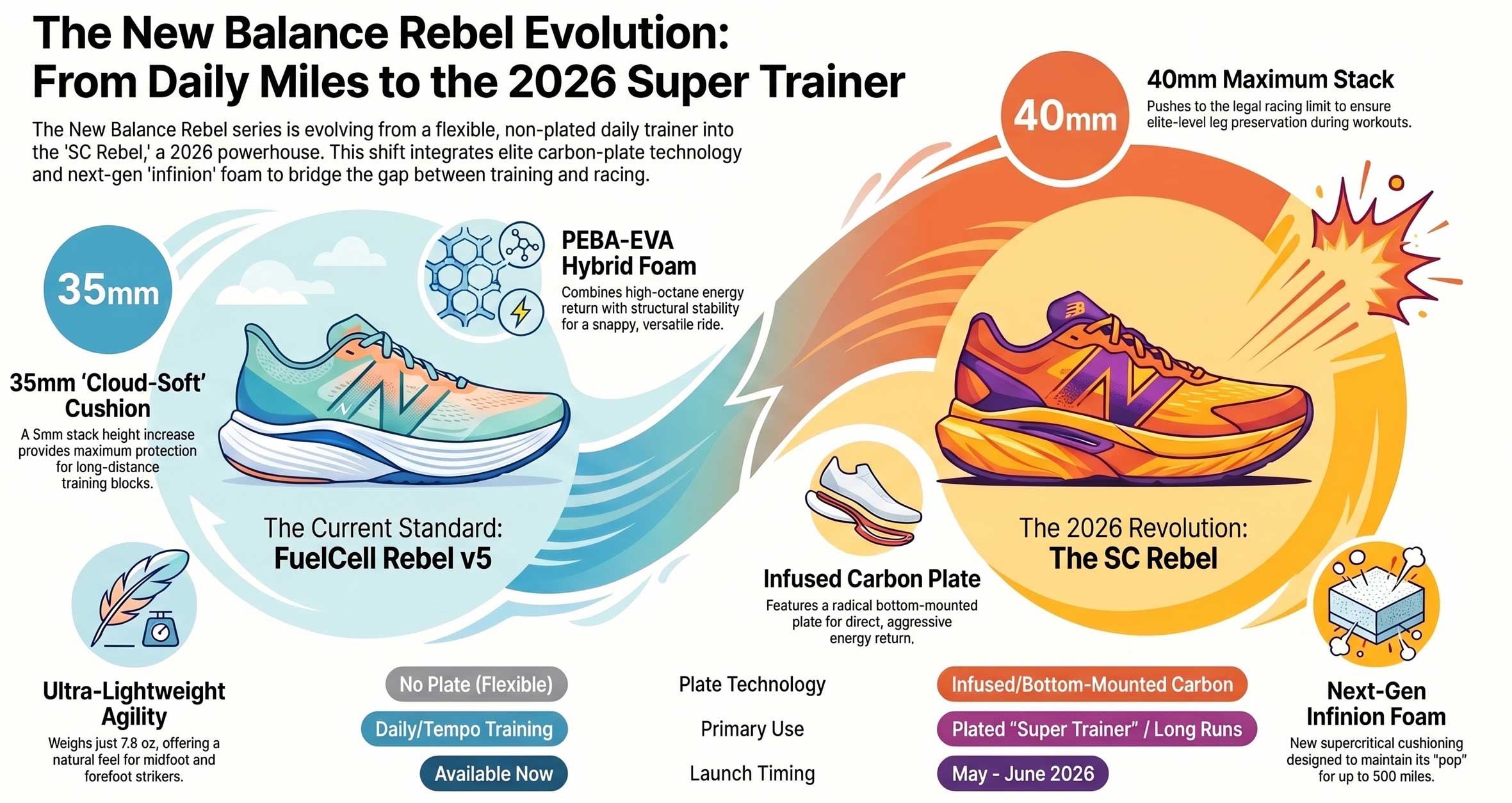 New Balance SC Rebel Technical Spec