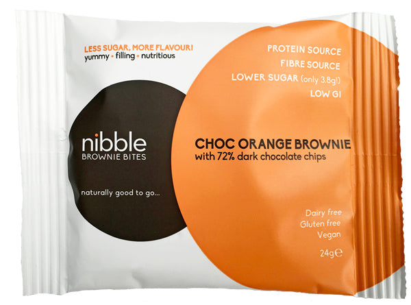 Nibble Protein Choc Orange Brownie Review