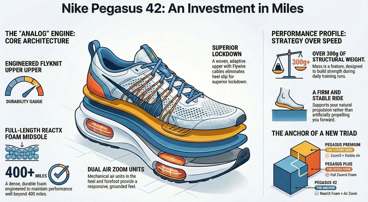 Nike Pegasus 42: The Durable Workhorse