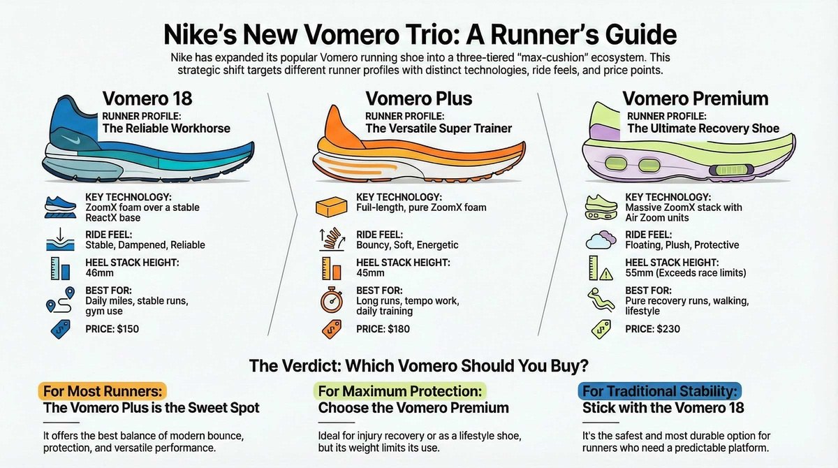 Nike Vomero 19 Running Shoes What to look out for
