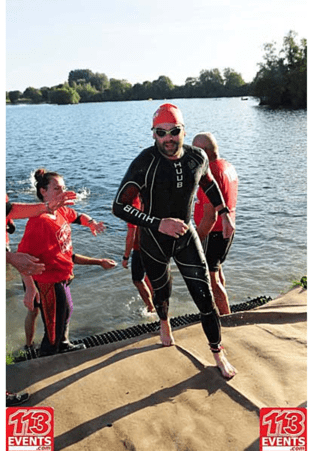 wetsuit triathlon open water swim