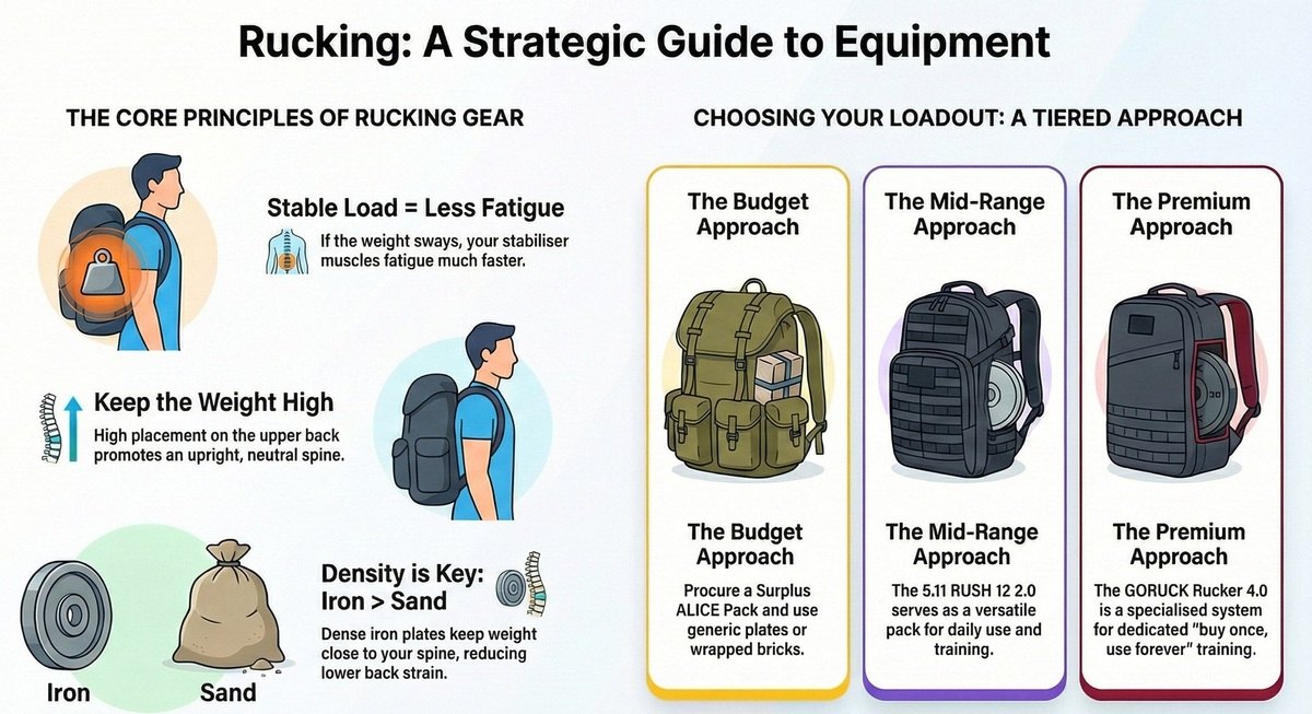 Rucking: Biomechanics and Equipment Strategy 2026