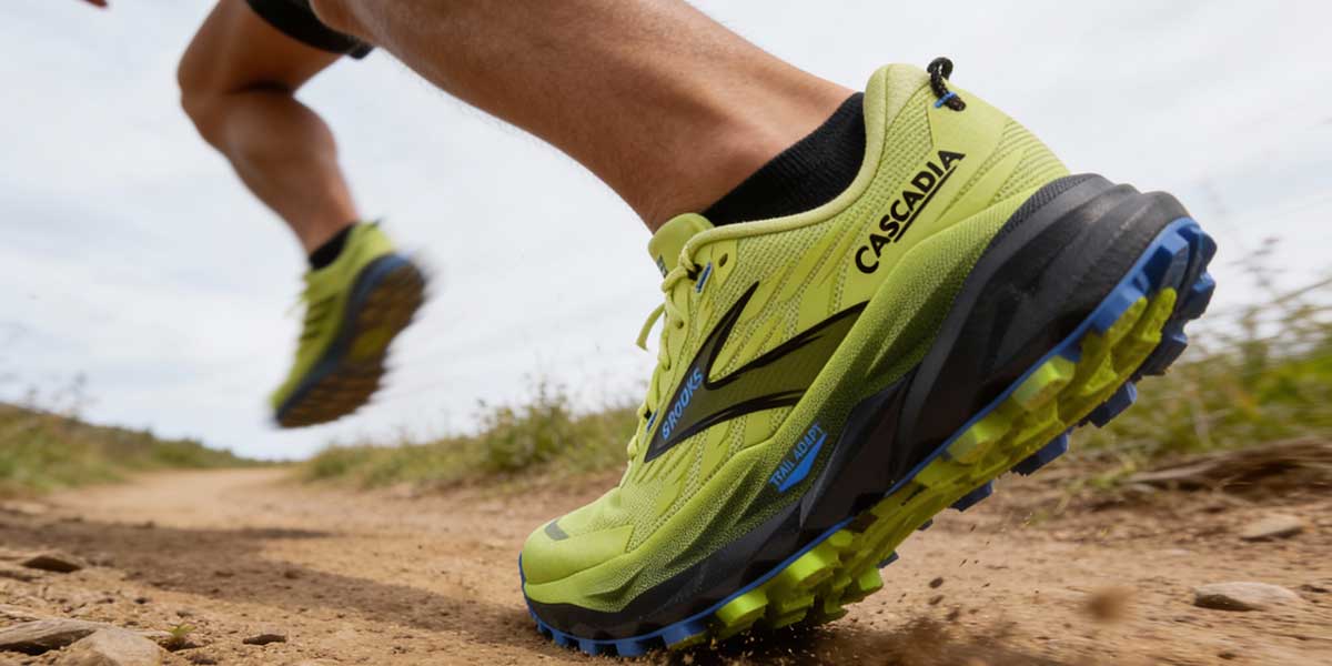 Running in the Brooks Cascadia 20