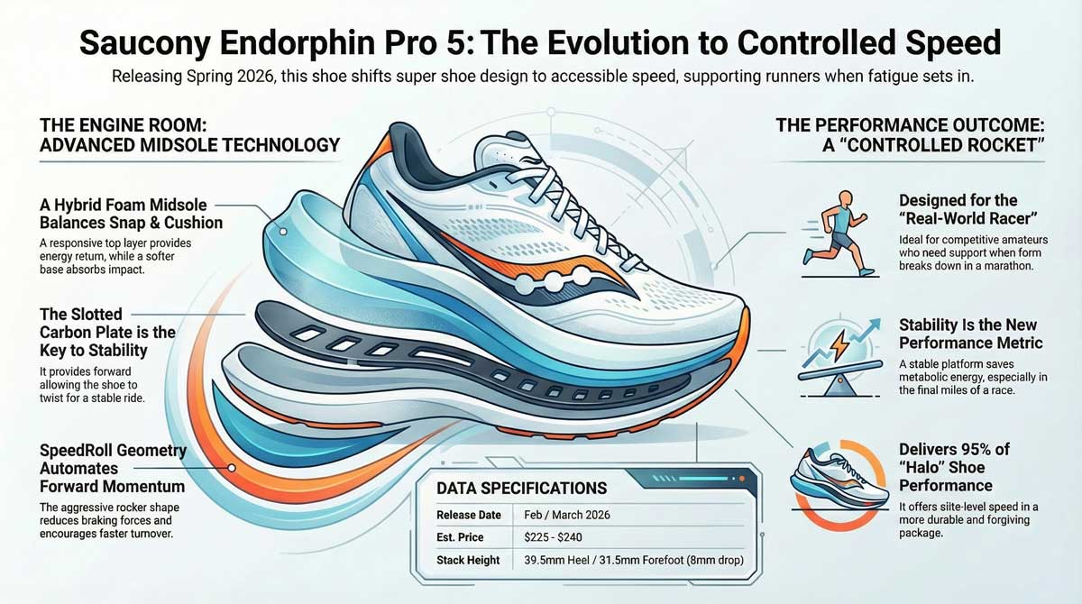 Saucony Endorphin Pro 5: Technical Analysis