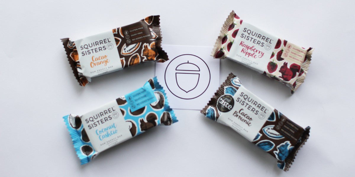 Squirrel Sisters raw energy bars