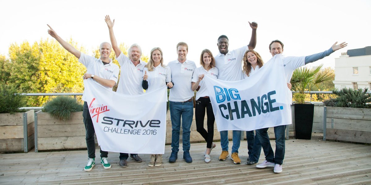 Virgin Strive Challenge 2016 Launch charity fundraising cycle sport