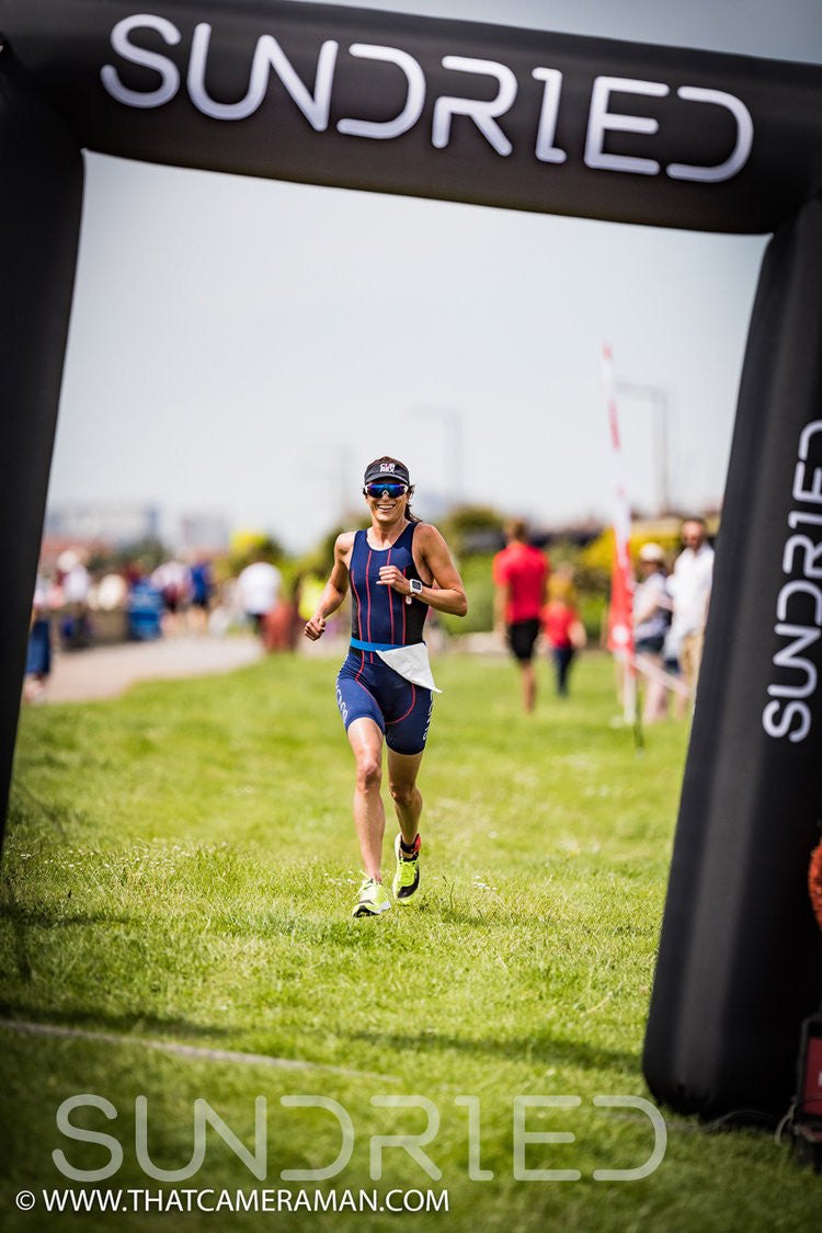 Sundried Southend Triathlon Fastest Woman Finisher Winner Alice Hector