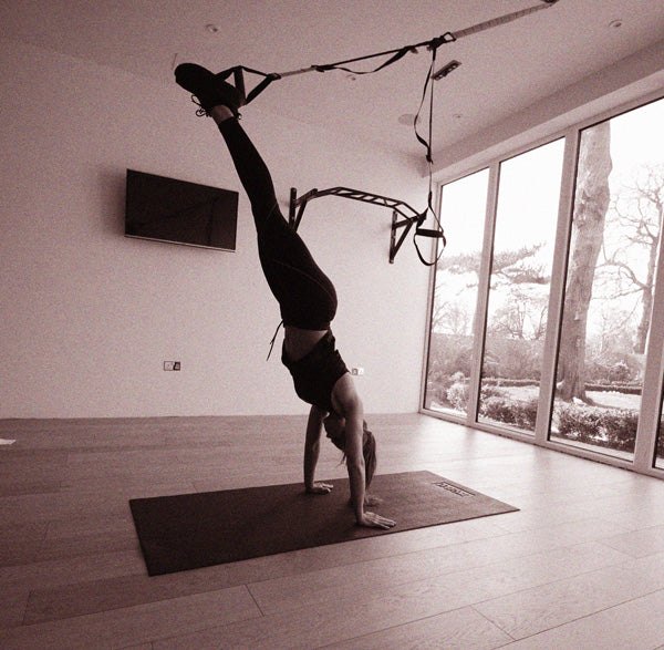 Keep Walking back to get into the handstand