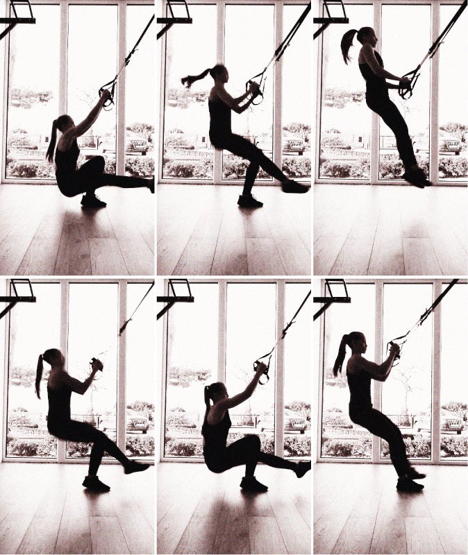TRX Pistol Squat Jump