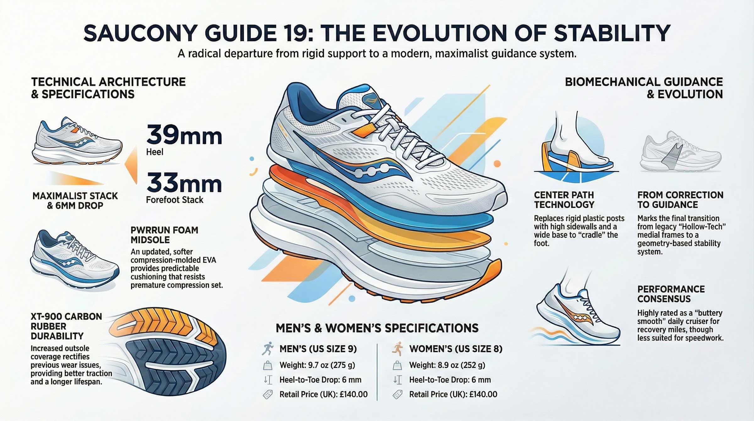 Saucony Guide 19 Technical Guide