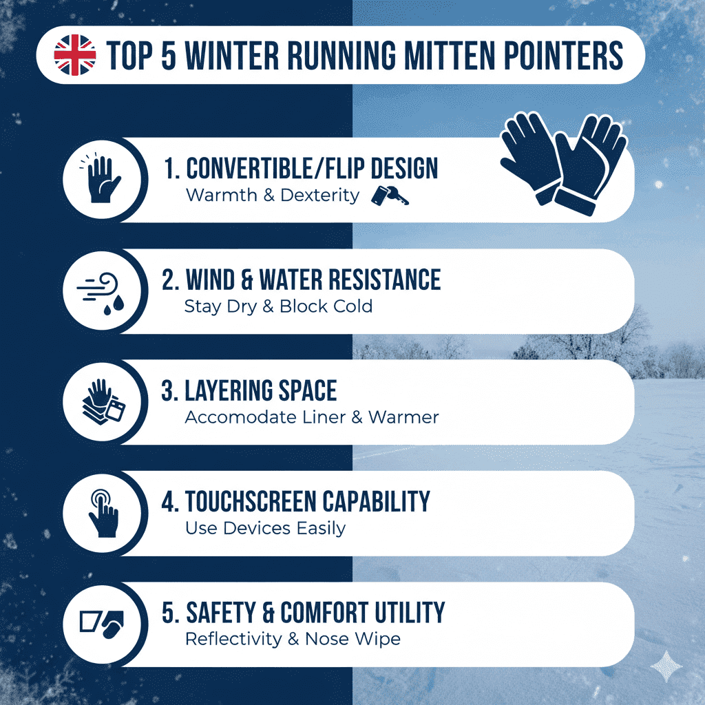 What to look for in running mittens