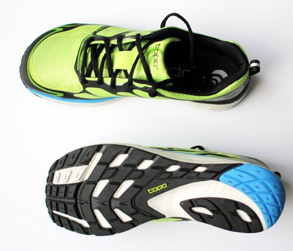 Topo Athletic Fli-Lyte Running Shoe Top and Sole