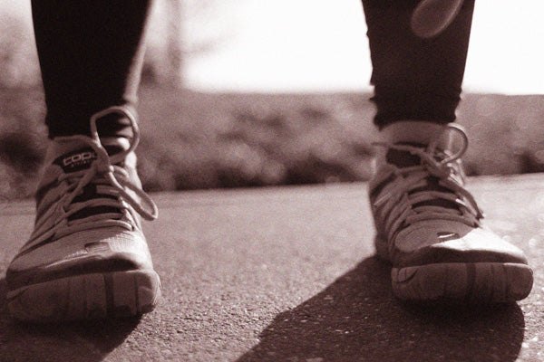 Topo Athletic Out on a run