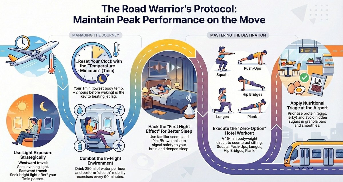 Our 7 Travel Fitness Hacks for you