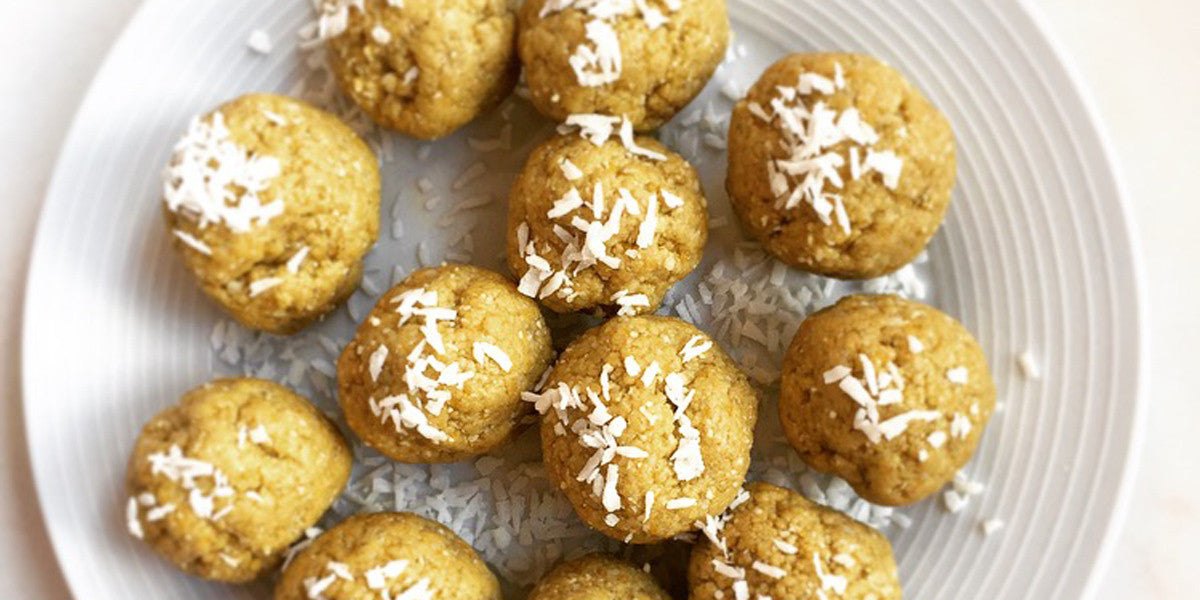 Cashew Vanilla Coconut Balls Protein Vega Sundried