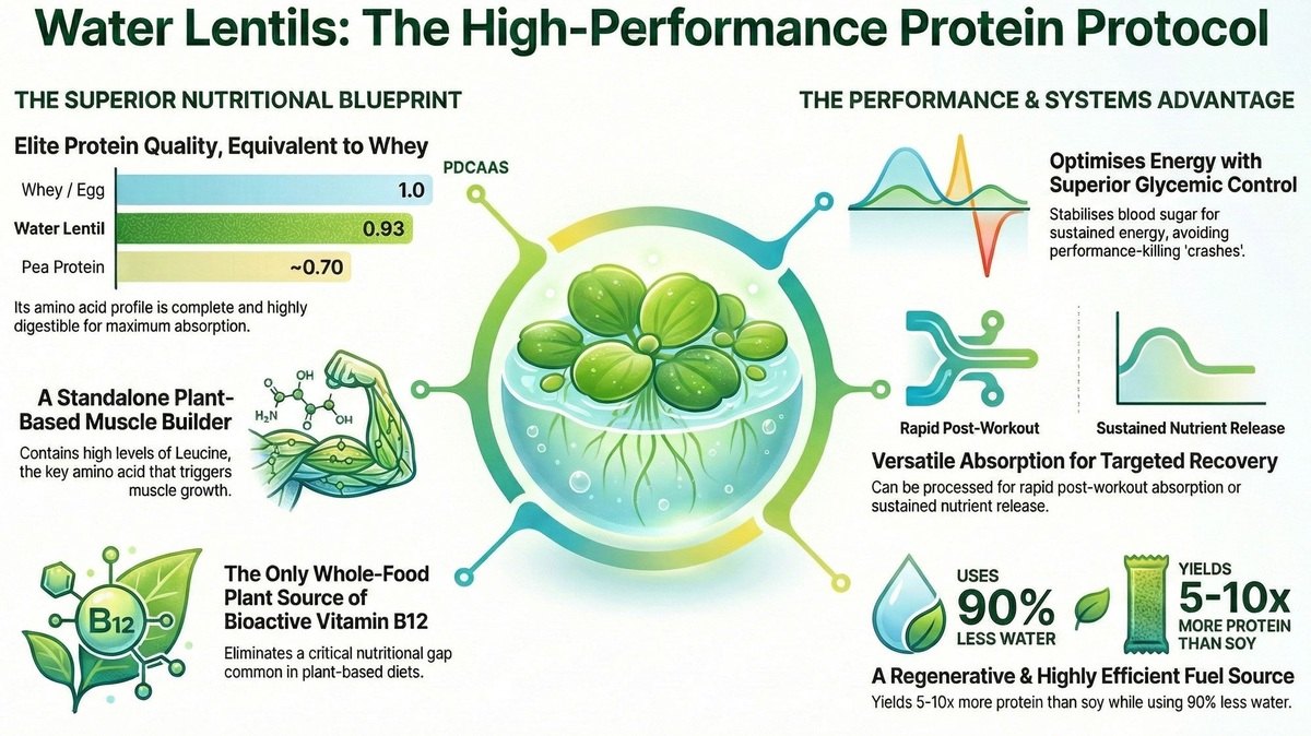 Water Lentil High-Performance Protein Protocol