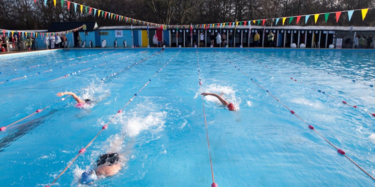 Tooting Bec Lido Aquathlon London Swimming Outdoor Pool