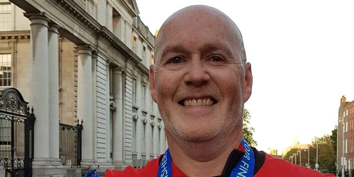 athlete runner marathon finisher