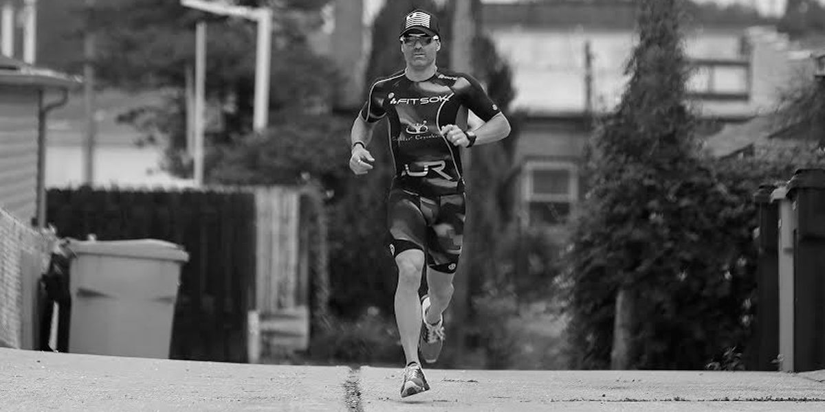 athlete triathlon running