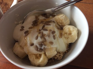 Banana Yogurt Healthy Snack