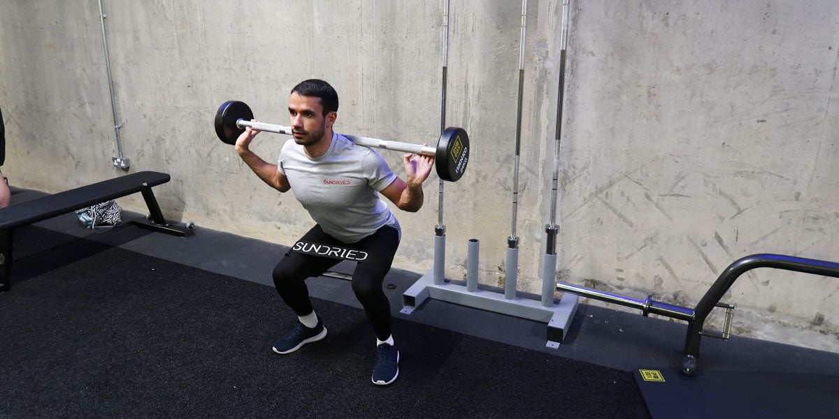 back squat resistance band workout runners