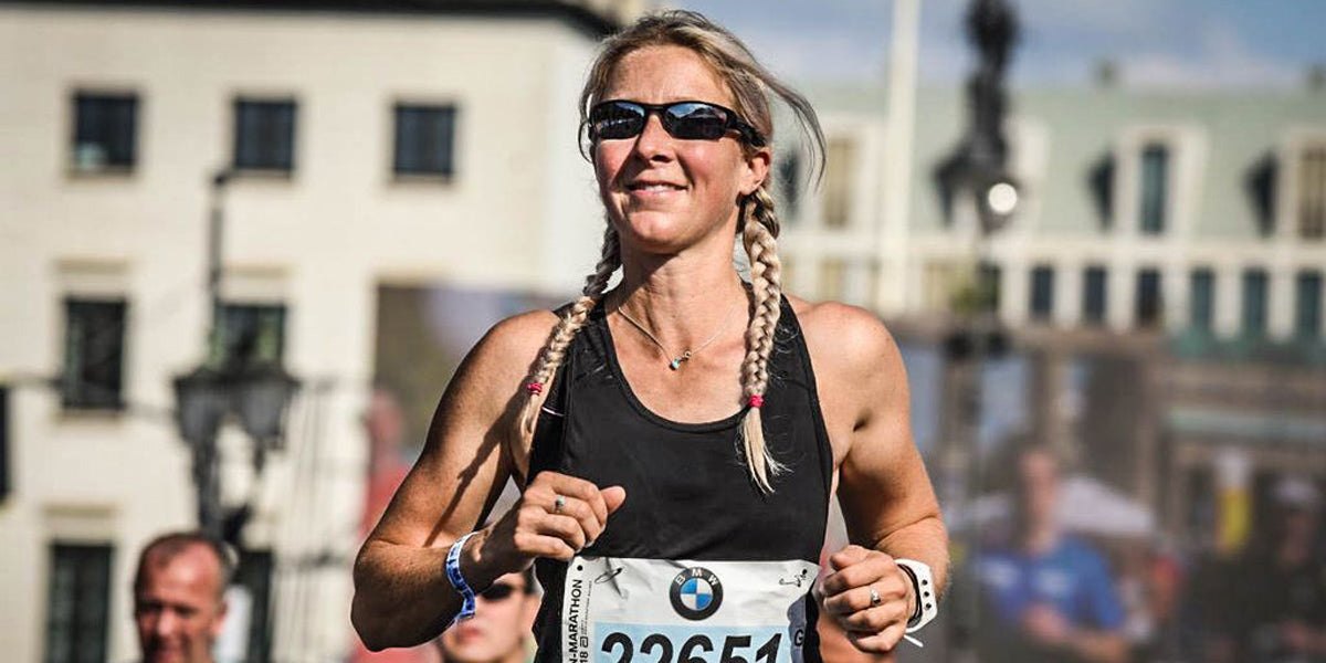 Berlin Marathon running