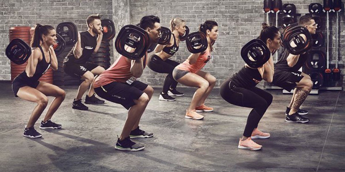 group training fitness Body Pump Les Mills