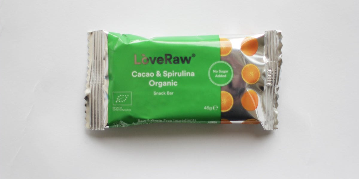 Cacao and spirulina super foods