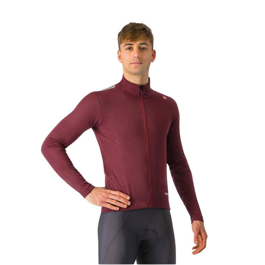 Castelli Espresso Air Bordeaux Jacket Cycling Activewear