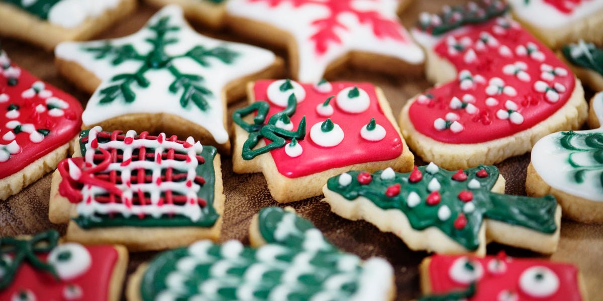 christmas cookies festive food