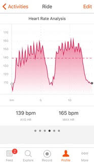 Pro Training Heart Rate Data