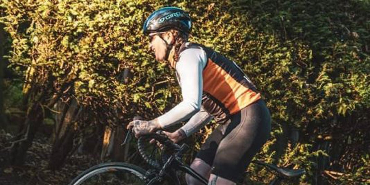 cyclist cycling triathlon training