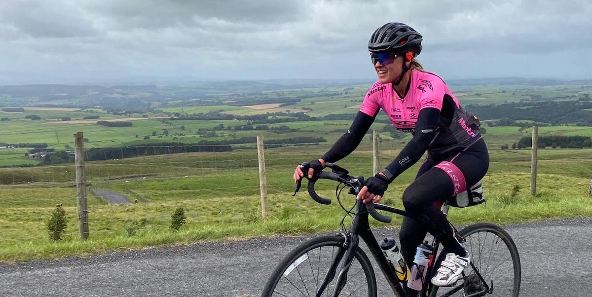 cycling outdoors fitness