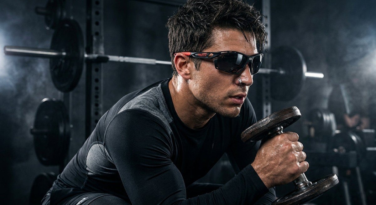 Detailed studio shot of the Rudy Project Propulse sunglasses highlighting the adjustable nose pads and ergonomic temple tips