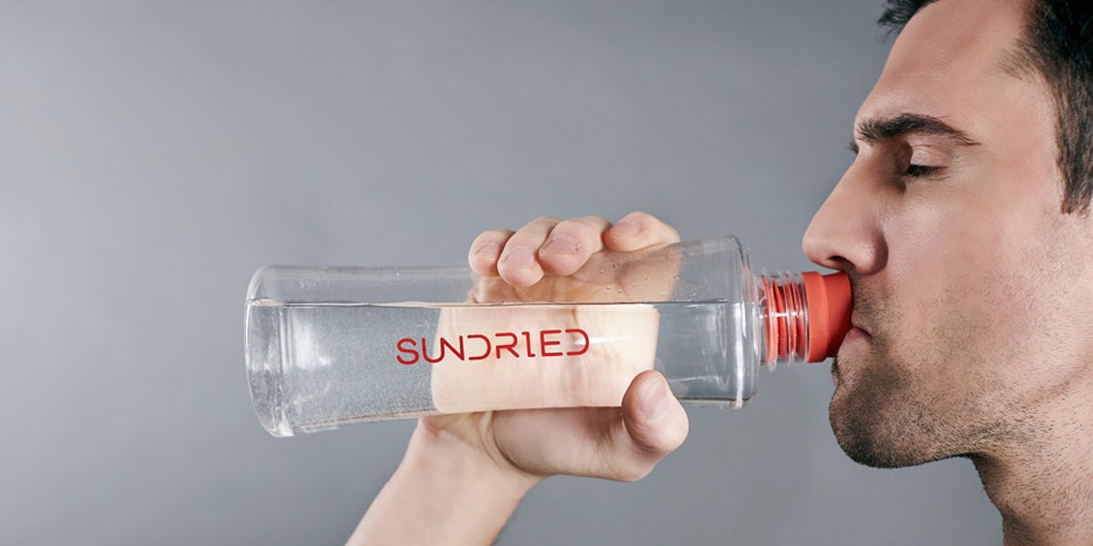 Drinking water thirsty hydration Sundried