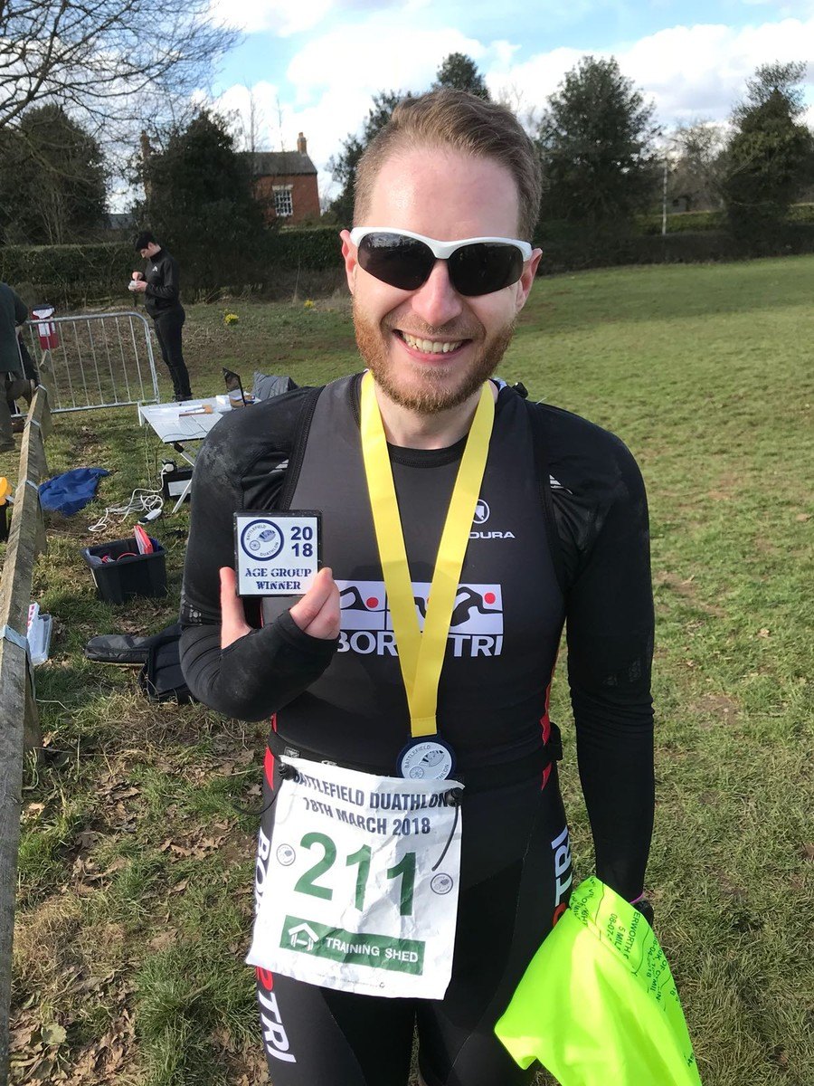Martin owen duathlon age group winner sundried ambassador