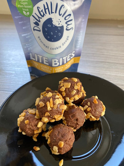 edible cookie dough review Doughlicious Gourmet Cookie Dough Sundried