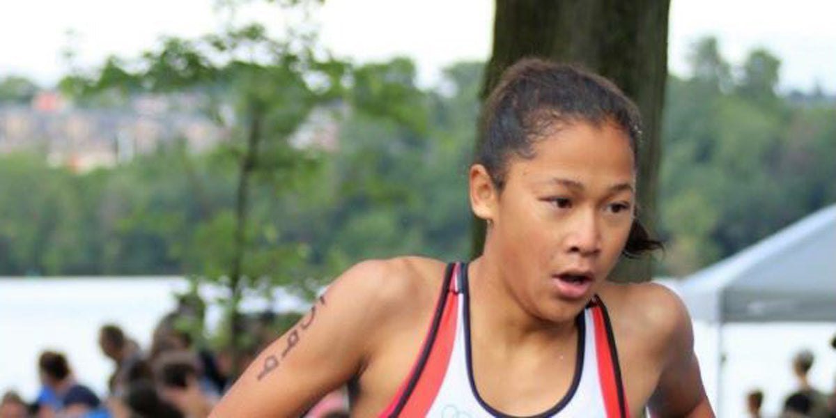 eve grenier running triathlon