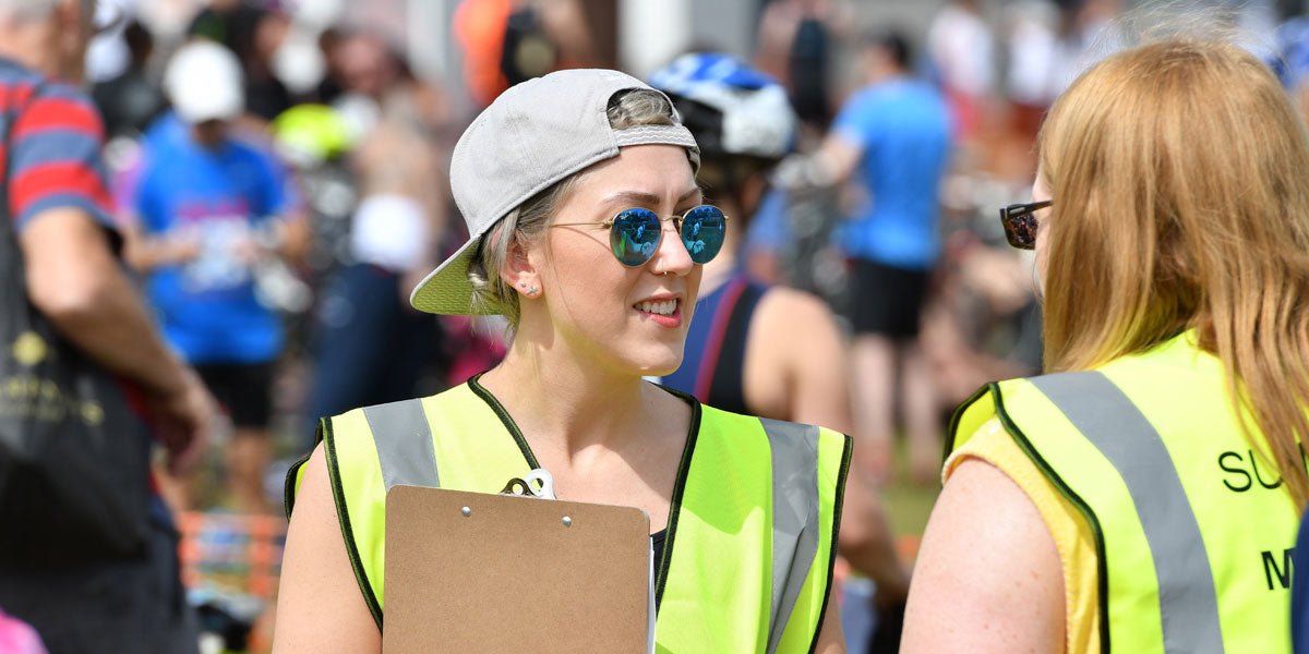 event marshals Sundried Southend Triathlon